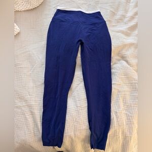 YPB studioFLEX Curve Love 7/8-Length Legging white and blue